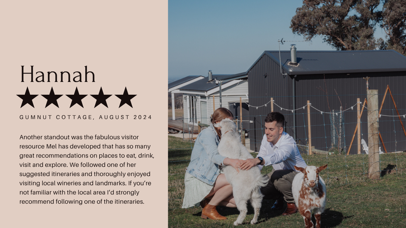 Review from Hannah — Gumnut Cottage