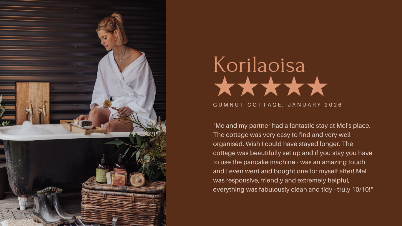 Review from Korilaoisa — Gumnut Cottage