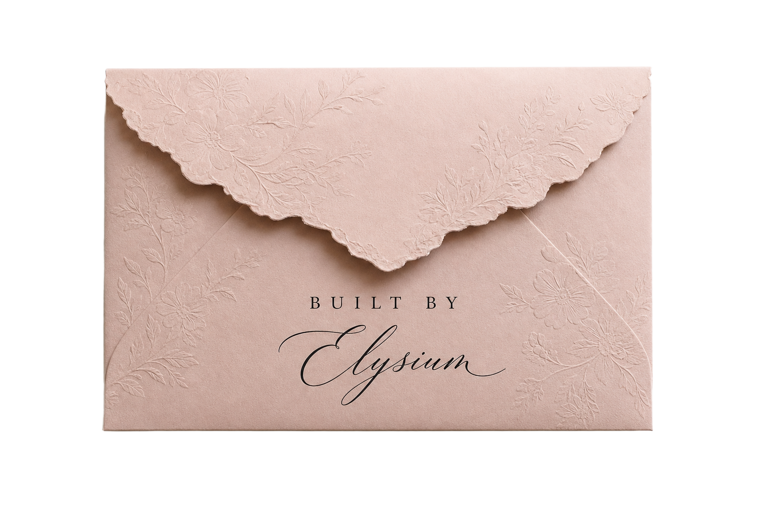 Built by Elysium envelope