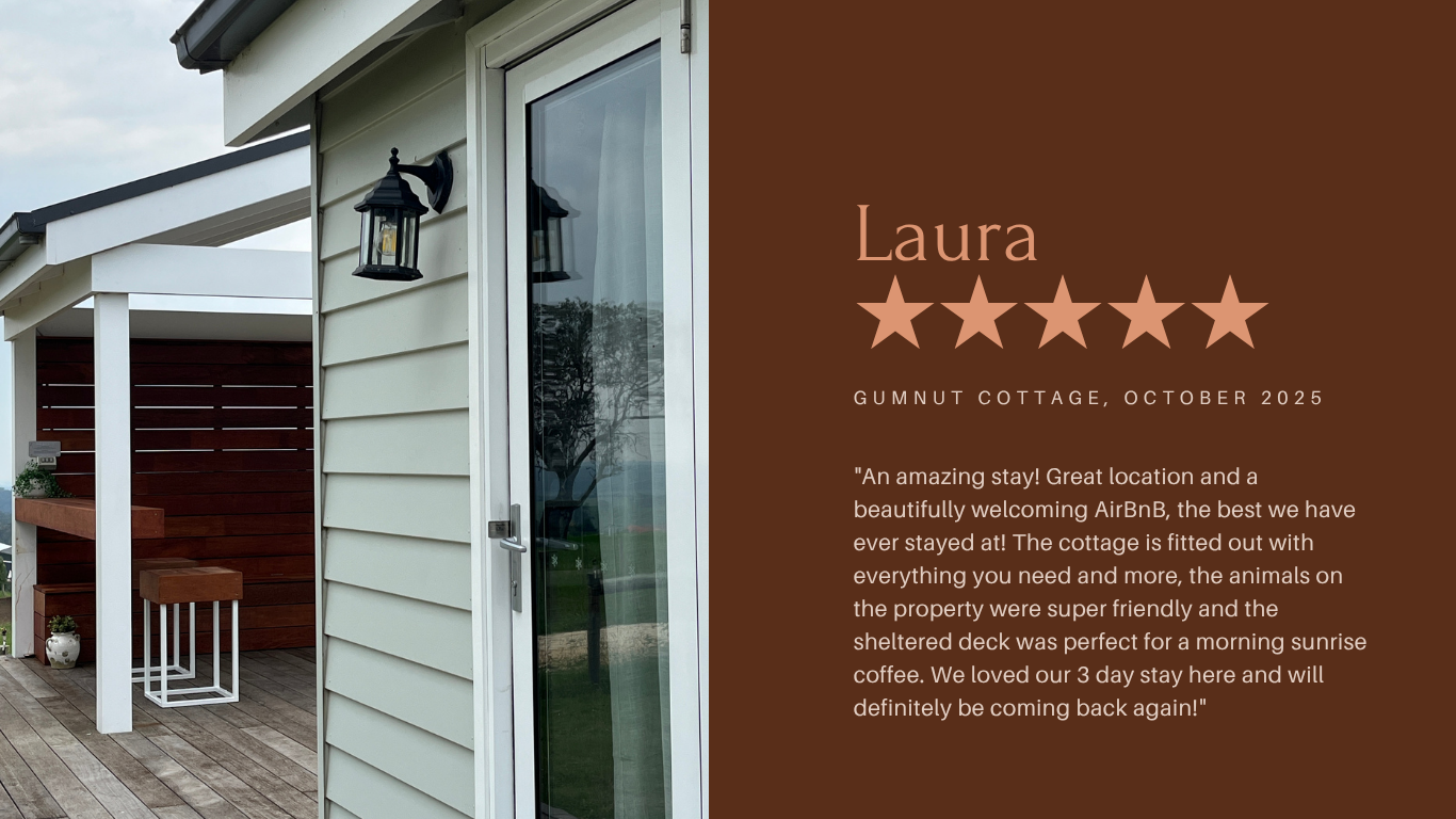 Review from Laura — Gumnut Cottage